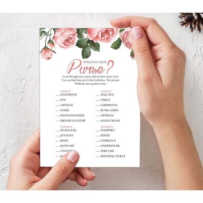 Cartões de Jogo Quadrados em Branco para Chá de Noiva e Despedida de Solteira, Ideias de Presentes para Preencher, Pacote com 50 - Inkdotpot 12,7 Cm × 17,78 Cm / Branco - Conjunto de 4