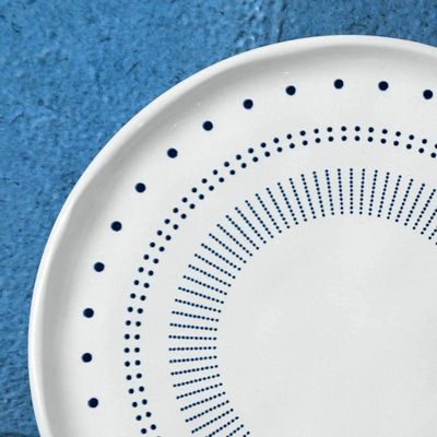 Conjunto De Pratos De Sobremesa 06 Peças Bio Astral Porto Brasil
