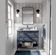 Papel de Parede Autocolante Decorativo Folha Leque Impermeável Azul Removível Amigável para Inquilinos Quarto/Sala de Jantar - S4sassy 63,5 cm (L) × 914,4 cm (C) / Azul - Vinil Liso