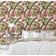 Papel de Parede Vermelho com Folhas Tropicais Monstera, Vinil Autoadesivo Decorativo, Fácil Aplicação para Quarto e Sala - S4Sassy 63,5 cm (L) × 152,4 cm (C) / Vermelho - Vinil Liso