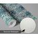 Cobertura de Parede Autocolante Boho, Estampa Tribal, Vinil Impermeável Removível, para Inquilinos, Verde, Quarto/Sala de Jantar - S4sassy 63,5 cm (L) × 304,8 cm (C) / Verde - Vinil Texturizado