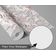 Papel de Parede Autoadesivo Jardim Tropical Pastel Vinil Impermeável Rosa Removível para Locatários Quarto/Sala de Jantar - S4Sassy 63,5 cm (L) × 304,8 cm (C) / Rosa - Vinil Texturizado