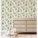 Papel de Parede Autoadesivo Mural Estampa de Samambaias e Folhagens, Adesivo Removível, Entrada e Decoração de Escritório - S4sassy 63,5 cm (L) × 609,6 cm (C) / Verde - Vinil Texturizado