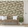 Papel de Parede Vinílico Autoadesivo Chique Grous em Voo à Prova d'Água Verde, Removível para Quarto, Sala e Armários - S4Sassy 63,5 cm (L) × 152,4 cm (C) / Verde - Vinil Texturizado