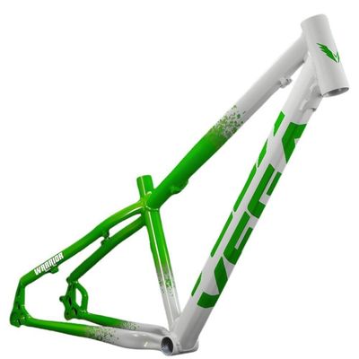 Bicicleta Aro 26 Vega Warrior Alumínio Tipo Bike Vikingx 21 Vel Freio A Disco Aero Vmaxx Grau Suspensão Branco/verde