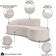 Sofá Living 2 Lugares 180cm Braço Esquerdo Mozart D06 Linho Cru - Mpozenato