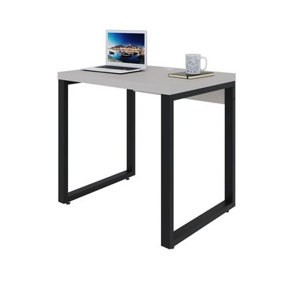 Mesa Operacional 80x60x75cm Yon - Off White-est.preta Off White-est.preta