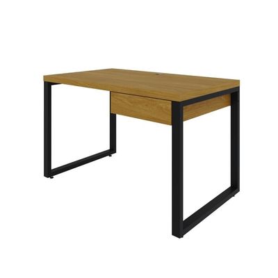 Mesa Operacional C-01gav. 120x70x75cm Yon - Acácia Mel-est.preta Acácia Mel-est.preta