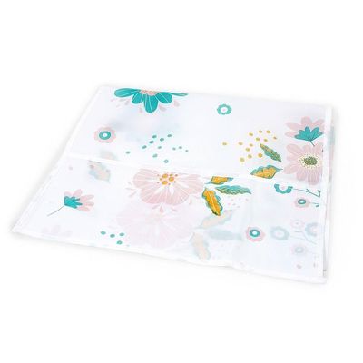 Capa Protetora Para Microondas Forno Eletrico Eletrodomesticos 85x35cm Estampa Flor Rosa