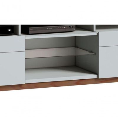 Rack Classic +2g 1.8 Branco Acetinado - Imcal Móveis