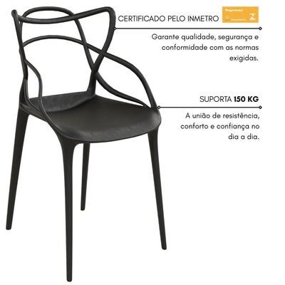 Sala De Jantar Mesa 193x91 8 Cadeiras Allegra Estilo Moderno
