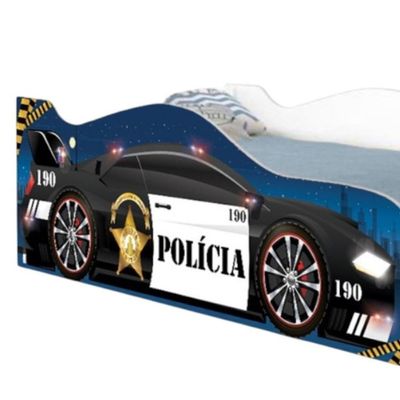Cama Carro De Polícia Kids Infantil
