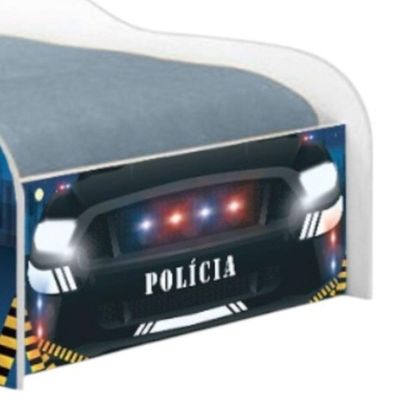 Cama Carro De Polícia Kids Infantil