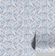 Papel de Parede Floral Paisley em Bloco Azul, Vinil Autoadesivo, Aplicação DIY Fácil para Quarto Estilo Fazenda, Armários e Salas - S4Sassy 63,5 cm (L) × 152,4 cm (C) / Azul - Vinil Liso