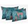 Capa de Almofada Decorativa Impressa Tema Azul - Vargottam 30,48 Cm × 50,8 Cm – Retangular / Azul