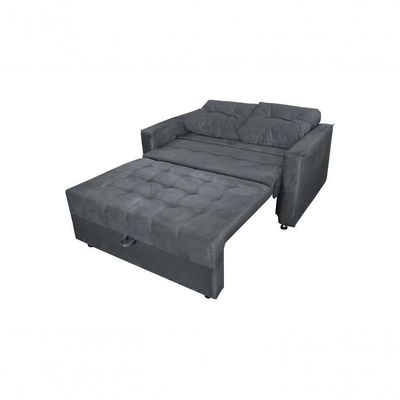 Sofá Cama Casal Reclinável Drika - Veludo