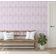 Papel de Parede Arco Floral Rosa, Vinil Autoadesivo, Envelopamento Fácil Faça-Você-Mesmo para Quarto Rústico, Sala e Armários - S4Sassy 63,5 cm (L) × 609,6 cm (C) / Rosa - Vinil Liso