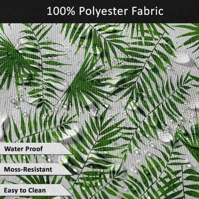 Toalhas de Mesa Interna/Externa Impermeáveis para Pátio, Capas de Mesa Primavera/Verão para Quintal, Churrasco e Piquenique - Vargottam 147,32 Cm × 304,8 Cm / Branco