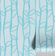 Papel de Parede Moderno com Padrão Abstrato de Árvore - Azul, Vinil Autoadesivo, Decorativo para Quarto, Armários e Salas - S4Sassy 63,5 cm (L) × 304,8 cm (C) / Azul - Vinil Texturizado