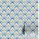 Papel de Parede Padrão Floral em Losangos Estilo Asiático, Vinílico Autoadesivo, DIY Fácil para Quarto e Sala - Azul - S4Sassy 63,5 cm (L) × 609,6 cm (C) / Azul - Vinil Liso