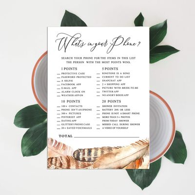 Lote de Cartões Quadrados em Branco para Preencher Ideias de Presente - Chá de Noiva/Despedida de Solteira - Jogo 50 Penas - Inkdotpot 12,7 Cm × 17,78 Cm / Branco - O Que Tem no Seu Celular