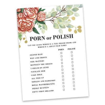 Cartões Quadrados em Branco para Chá de Noiva e Despedida de Solteira, Ideias de Presentes para Preencher, Pacote com 50 - Inkdotpot 12,7 Cm × 17,78 Cm / Branco - Esmalte ou Filme