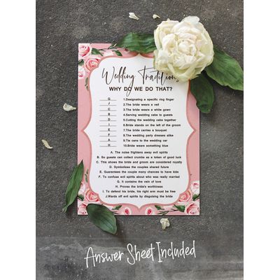 50 Cartões Florais Quadrados em Branco para Chá de Noiva e Despedida de Solteira, Jogo Vestido de Noiva e Ideias de Presente - Inkdotpot 12,7 Cm × 17,78 Cm / Branco - Por Que Fazemos Isso?