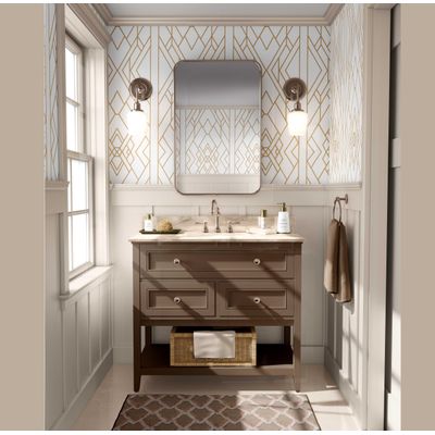 Papel de Parede Autoadesivo Estampa Art Déco Linhas, Contact Impermeável Bege, Removível para Inquilinos, Quarto e Sala de Jantar - S4sassy 63,5 cm (L) × 304,8 cm (C) / Bege - Vinil Liso