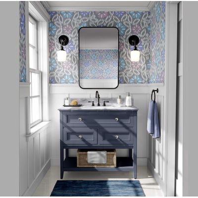 Papel de Parede Floral Ikat Estilo Asiático, Vinil Autoadesivo, Revestimento para Paredes, Fácil DIY para Quarto e Sala - Cinza - S4Sassy 63,5 cm (L) × 609,6 cm (C) / Cinza - Vinil Texturizado