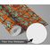 Papel de Parede Autoadesivo Boho Floral Retrô Botânico Vinílico Impermeável Marrom Removível para Inquilinos Quarto/Sala de Jantar - S4Sassy 63,5 cm (L) × 152,4 cm (C) / Marrom - Vinil Liso
