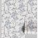 Papel de Parede Autoadesivo Jardim com Pássaros e Libélulas, Vinil Removível Azul para Parede de Entrada, Decoração Fácil - S4sassy 63,5 cm (L) × 152,4 cm (C) / Azul - Vinil Liso