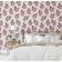 Papel de Parede Autoadesivo Estampa de Folhas Bege, Contact Removível para Paredes, Destaque na Entrada, Decoração de Escritório - S4sassy 63,5 cm (L) × 304,8 cm (C) / Bege - Vinil Texturizado