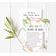 Jogo Quem Disse? Mamãe ou Papai, 50 Folhas, Divertido para Chá de Bebê Neutro Floral, Suprimento para Festa - Inkdotpot 12,7 Cm × 17,78 Cm / Branco