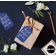 Etiquetas Pendentes Metalizadas para Garrafas de Casamento 'Abraços e Beijos' - Inkdotpot 100 Etiquetas Metalizadas / Azul - Ouro Rosé