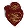 Etiquetas Pendentes para Garrafa 'Happy Valentine's Day' com Folha Metalizada para Lembrancinha - Inkdotpot 50 Etiquetas Metalizadas / Vermelho - Ouro Rosé