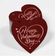 Etiquetas Pendentes para Garrafa 'Happy Valentine's Day' com Folha Metalizada para Lembrancinha - Inkdotpot 50 Etiquetas Metalizadas / Vermelho - Ouro Rosé
