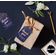 Etiquetas de Papel Metalizado "Obrigado por Celebrar a Noiva" para Lembrancinhas do Chá de Noiva - Inkdotpot 50 Etiquetas Metalizadas / Azul - Ouro Rosé