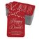 Etiquetas de Papel Metalizado para Lembrancinhas "Happy Diwali" - Inkdotpot 50 Etiquetas Metalizadas / Vermelho - Prata