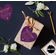 Etiquetas para Pendurar em Papel Metalizado 'Abraços e Beijos do Casamento' - Inkdotpot 100 Etiquetas Metalizadas / Roxo - Ouro Rosé