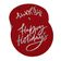 Etiquetas de Papel Metalizado 'Happy Holiday' para Lembrancinhas e Pendurar - Inkdotpot 50 Etiquetas Metalizadas / Vermelho - Prata