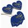 Etiqueta de Papel Pendurada 'Kiss the Miss Goodbye' com Foil para Lembrancinha de Chá de Noiva - Inkdotpot 50 Etiquetas Metalizadas / Marrom - Prata