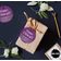 Etiqueta Pendurada de Papel Metalizado Feliz Diwali para Lembrancinha - Inkdotpot 50 Etiquetas Metalizadas / Roxo - Prata