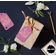 Etiquetas Natalinas de Papel 'Merry And Bright' Metalizadas para Lembrancinhas para Pendurar - Inkdotpot 50 Etiquetas Metalizadas / Rosa - Ouro Rosé