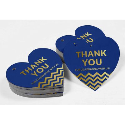 Etiqueta de Papel Metalizado Obrigado por Celebrar Conosco para Chá de Noiva, Chá de Bebê, Aposentadoria, Casamento, Aniversário - Inkdotpot 100 Etiquetas Metalizadas / Marrom - Prata