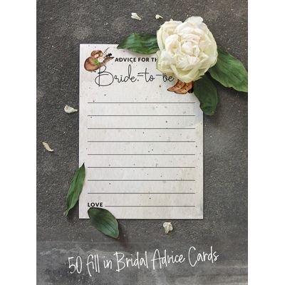 Pacote com 50 Cartões Quadrados em Branco para Chá de Noiva, Despedida de Solteira e Ideias de Presente, Jogo Cowgirl - Inkdotpot 12,7 Cm × 17,78 Cm / Branco - Por Que Fazemos Isso?