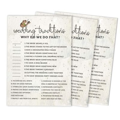Pacote com 50 Cartões Quadrados em Branco para Chá de Noiva, Despedida de Solteira e Ideias de Presente, Jogo Cowgirl - Inkdotpot 12,7 Cm × 17,78 Cm / Branco - Por Que Fazemos Isso?