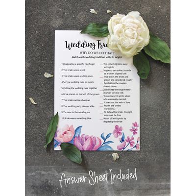 50 Cartões de Jogo Florais Quadrados em Branco para Preencher Ideias de Presentes para Chá de Noiva e Despedida de Solteira - Inkdotpot 12,7 Cm × 17,78 Cm / Branco - Por Que Fazemos Isso?