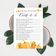 Cartões "Pumpkin Fall In Love" Quadrados em Branco para Preencher, 50 Unidades para Chá de Noiva/Despedida de Solteira - Inkdotpot 12,7 Cm × 17,78 Cm / Branco - Quiz da Noiva