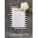 50 Cartões Quadrados Listrados 'Kiss' Brancos para Presentes - Jogo The Miss Good Bye Chá de Noiva/Despedida de Solteira - Inkdotpot 12,7 Cm × 17,78 Cm / Branco - Quiz da Noiva