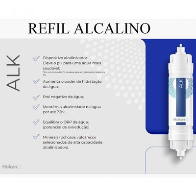 Purificador Água Gelada Super Alcalina Ionizada com Ozônio CPD 23 Ozon Premium Hoken Prata 110V